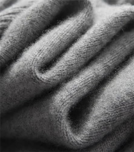 Men Cashmere Sweater Autumn Winter Warm Classic Crewneck Knit Long Sleeve Pullovers4