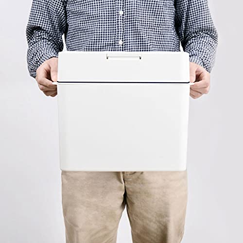 Vuilnisbakken Nordic vuilnisbak 9.5L Huishoudelijke woonkamer keuken eenvoudige push-type verzegelde grote badkamer… - Image 4