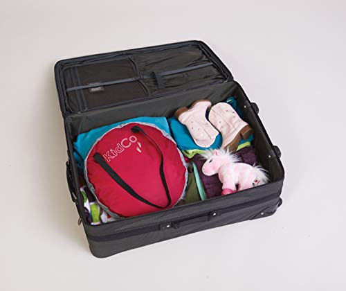 KidCo P3010 Peapod Portable Indoor Outdoor Travel Bed Cranberry