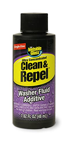 Invisible Glass 8106 Clean and Repel Additif de Lavage pour Pare-Brise Transparent