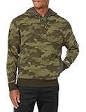 Champion Men's Urban Pursuits AOP Crew, Camo Cargo Olive/Army, Medium