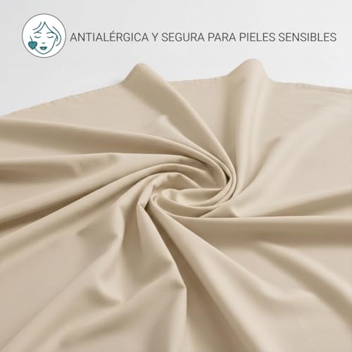 Drap de dessus 100% coton haut de gamme pour lit de 135 cm - 7