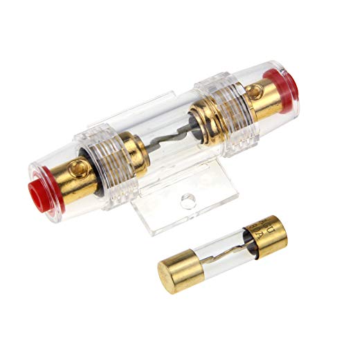 Rkurck 80 Amps Inline Agu Fuse Holder For Car Auto Truck Audio Stereo Amplifier 80A #TOP15