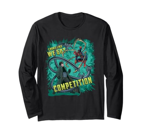 Spider-Man t-shirt long sleeve Doc Ock en coton respirant et durable