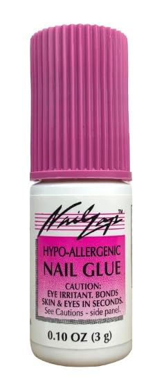 Pacer Zap Nail Glue 0.10 Oz 100 Count (Pack of 2)