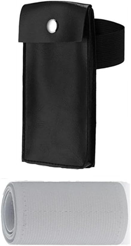 Ninja Kunai Bag with Bandage Cosplay Japan's Anime Ninja Costume Accessories Black