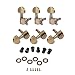 Alnicov 6PCS 3L3R Guitar String Tuning Pegsï¼ŒSealed Machine Heads Tuners Kitï¼Œfor Acoustic Guitars