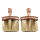 CATIEBYE 2 Stück Reinigungswerkzeug für Geige und Gitarre mit Holzgriff und Nylonborsten Sanft zu Saiten und Oberflächen für Musiker und Musikinstrumente