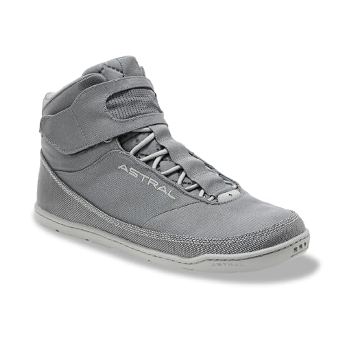 Astral Hiyak Water Shoes - Men's & Women's Insulated, Quick-Drying, Durable Water Bootie for Kayaking, Hiking, & Boating - Driftwood Gray - Men's 12/Women's 13