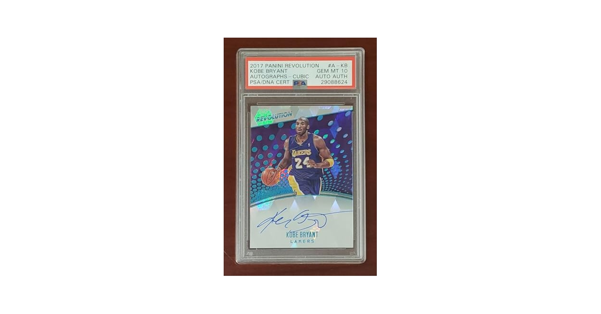Amazon.com: 2017 Panini Revolution Kobe Bryant Lakers PSA 10