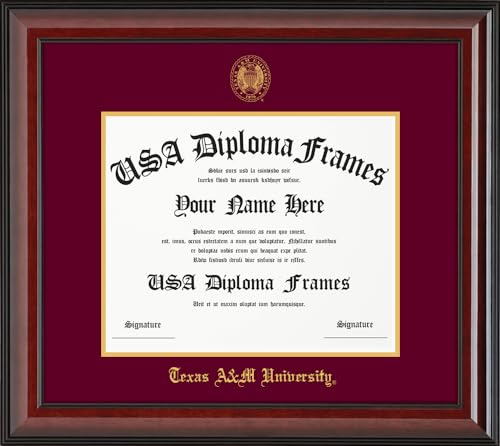 USADiplomaFrames - Texas A&M University 12.5