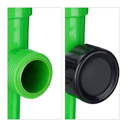 Relaxdays Set di 2 Irrigatori da Giardino a Forma