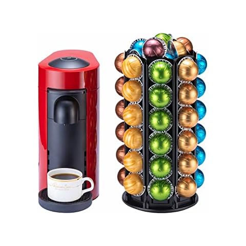 Rice rat for Nespresso Pods Holder With Central Additional Pods Storage (Carousel-60+ Pods) Cover