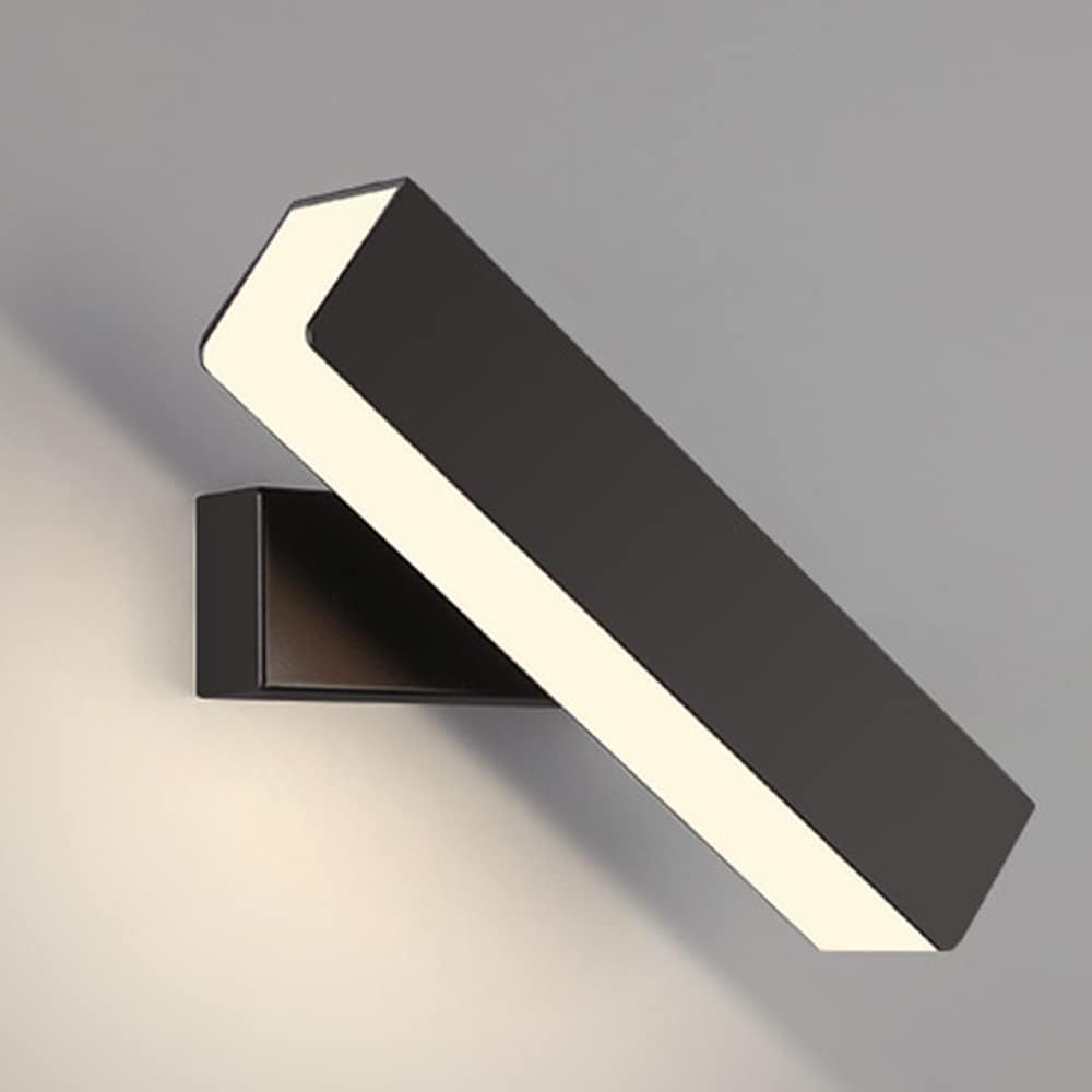 Lámpara de pared LED de diseño creativo en aluminio con acabados geométricos limpios