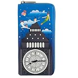 Loungefly Disney Peter Pan Glow Clock Wallet Standard
