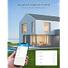 Govee Smart Plug 15A, WiFi Bluetooth Outlet 1 Pack Work with Alexa and Google Assistant, WiFi Plugs with Multiple Timers, Govee Home APP Group Control Remotely, No Hub Required, ETL&FCC Certified