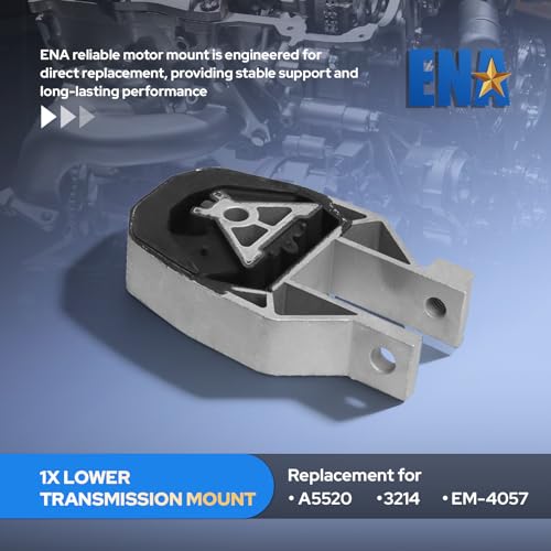 ENA Engine Motor and Trans Mount Set of 3 Compatible with Ford 2013 2014 2015 2016 Escape 2.0L 2.5L L4 Replacement for A5520 A5612 A5631 by ENA - Used condition - Image 5