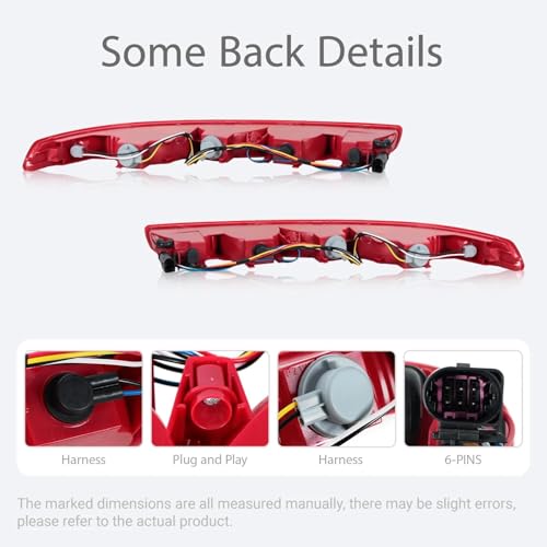 Conjunto de luces traseras para coche que soluciona fallos de visibilidad en ITV 5