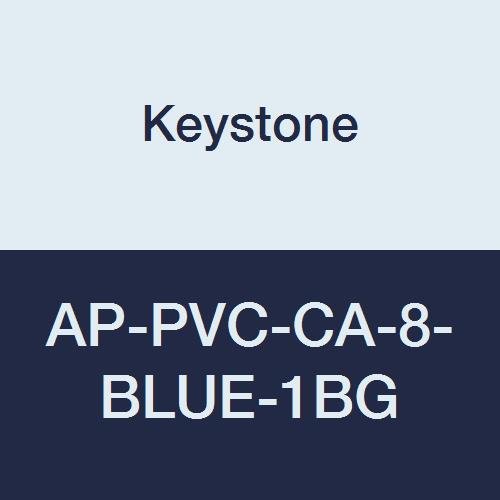 Keystone AP-PVC-CA-8-BLUE-1BG PVC Coat Apron, 8 Mil, Blue (Pack of 6)