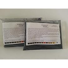 Black Hair Building Fibers Refill Hair Loss Concealer Fiber Keratin 2pak of 25g 2x25 = 50g 50 G Grams Gr 50gr Total Hair Using Dermmatch Bottle
