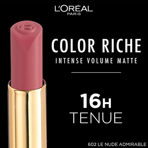L'Oréal Paris Color Riche Rouge à Lèvres matte et repulpant LE NUDE ADMIRABLE