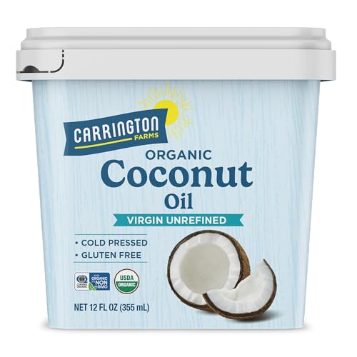 Carrington Farms Organic Virgin Coconut Oil, 12 Fl Oz