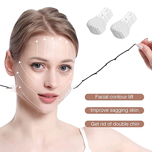 JKDHJK 160 pezzi Face Lift Tape, V Face Lifting