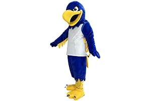 Blue Falcon Mascot Costume: Embody the Spirit of Courage and Grace