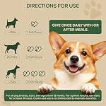 Probiotics for Dogs - Dog Probiotics for Yeast, Itchy Skin and Itchy Ears, Digestive Health, Diarrhea Relief, Gut & Immune Support - with 7 Enzymes, 3 Prebiotics & Omega-3 (Duck 30ct) - Image 7