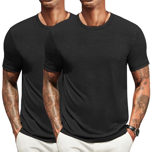 Tshirt unicolore basic respirant et anti-plis à col rond pour un confort thermique optimal