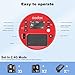 Godox AD100Pro Strobe Flash Light Portable 100Ws 2600mAh Battery 2.4G Wireless X System 1/8000 HSS 0.01-1.5s Recycling 360 Full Power Flashes for Photography Shooting Studio (Red)