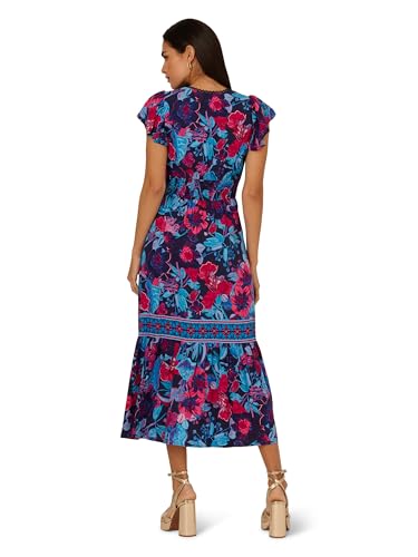 Image of Adrianna Papell Printed Midi Dress
