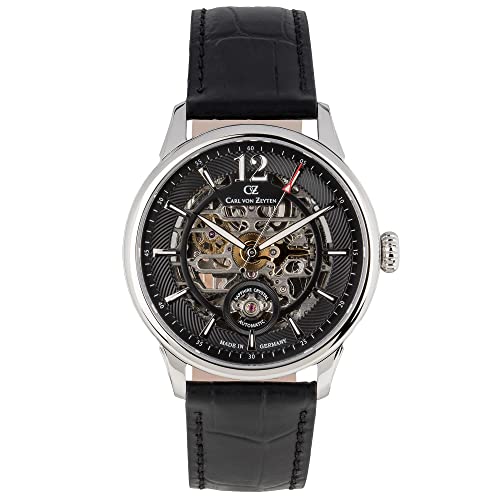 Montre automatique pour homme Carl von Zeyten Black Forest accessoire de style pour le bureau