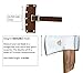 Helko Werk Leather Axe Sheath (Hatchet) - Genuine Leather Sheath for Axes and Hatchets Leather and Axe Cover and Hatchet Cover (Hatchet Brown) S121S