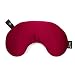 Bucky Minnie, Travel Neck Pillow, All Natural Millet Hull Filling, Removable Cover, Adjustable Filling - Crimson Red