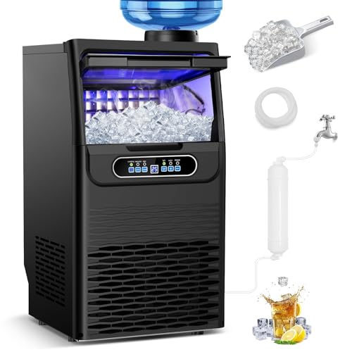 RAPSUAR Commercial Ice Maker Machine 100 Lbs