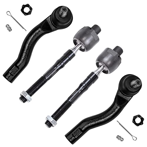 Image of Detroit Axle - Front 14pc Control Arms Kit for 2006-2007 Ford Fusion Lincoln MKZ Zephyr Mercury Milan, 6 Control Arms w /Ball Joints 4 Tie Rods 2 Sway Bars 2 Boots Replacement