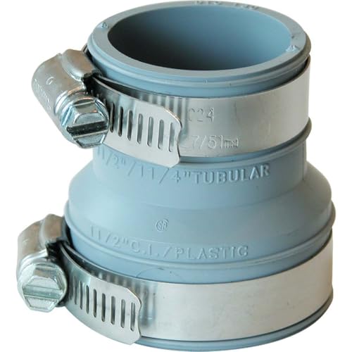 Fernco DTC-150 Drain and Trap Connector for 1-1/2