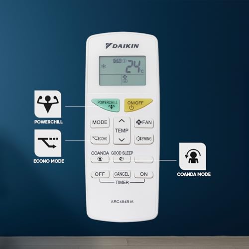 Image of Daikin 0.8 Ton 2 Star, New Star rated,Fixed Speed Split AC (Copper, PM2.5 Filter, FTQ28XV16, White)