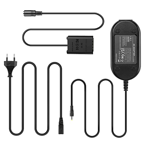 ★ Per la Batteria Sony DK-X1, può eseguire tutte le funzioni perfettamente come originale. Per ottenere prestazioni perfette e un funzionamento fluido, è meglio che l'accoppiatore DC non venga utilizzato da solo, si prega di abbinare con l'alimentatore di rete in questo kit.