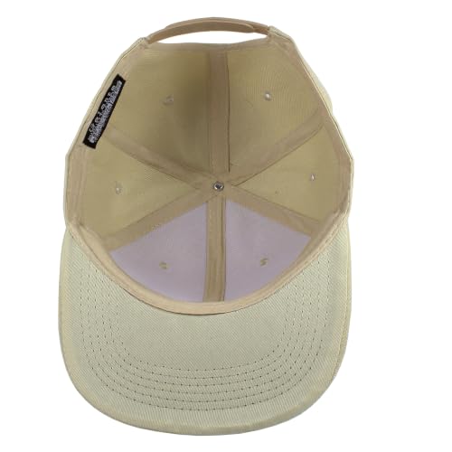 Image of Gelante Snapback Hats for Men - Flat Bill Brim Baseball Cap Hat - Plain Blank Adjustable