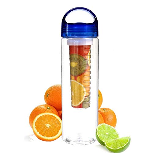 Lifegadget 1Pcs Sports Water Bottles 800ML Ruit Infuser Juice Lemon Water Bottle Travel Hiking Water Bottle Plastic Drink Bottles Drinkware