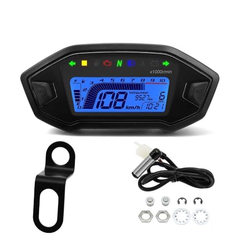 �I�[�g�o�C�̃X�s�[�h���[�^�[�Q�[�W ���j�o�[�T�������p�[�c 7�F�����f�W�^��1000rpm�f�B�X�v���C���[�^�[ 2,4�C���p �I�[�g�o�C�X�s�[�h���[�^�[ �^�R���[�^�[