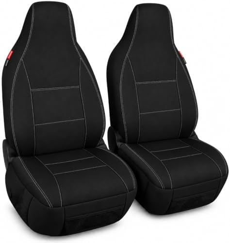 Neoprene Seat Covers for Pontiac Aztek 2001-2003 Black Front Pair