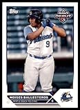2023 Topps Pro Debut #PD-166 Moises Ballesteros RC Rookie Myrtle Beach Pelicans MiLB Baseball Trading Card