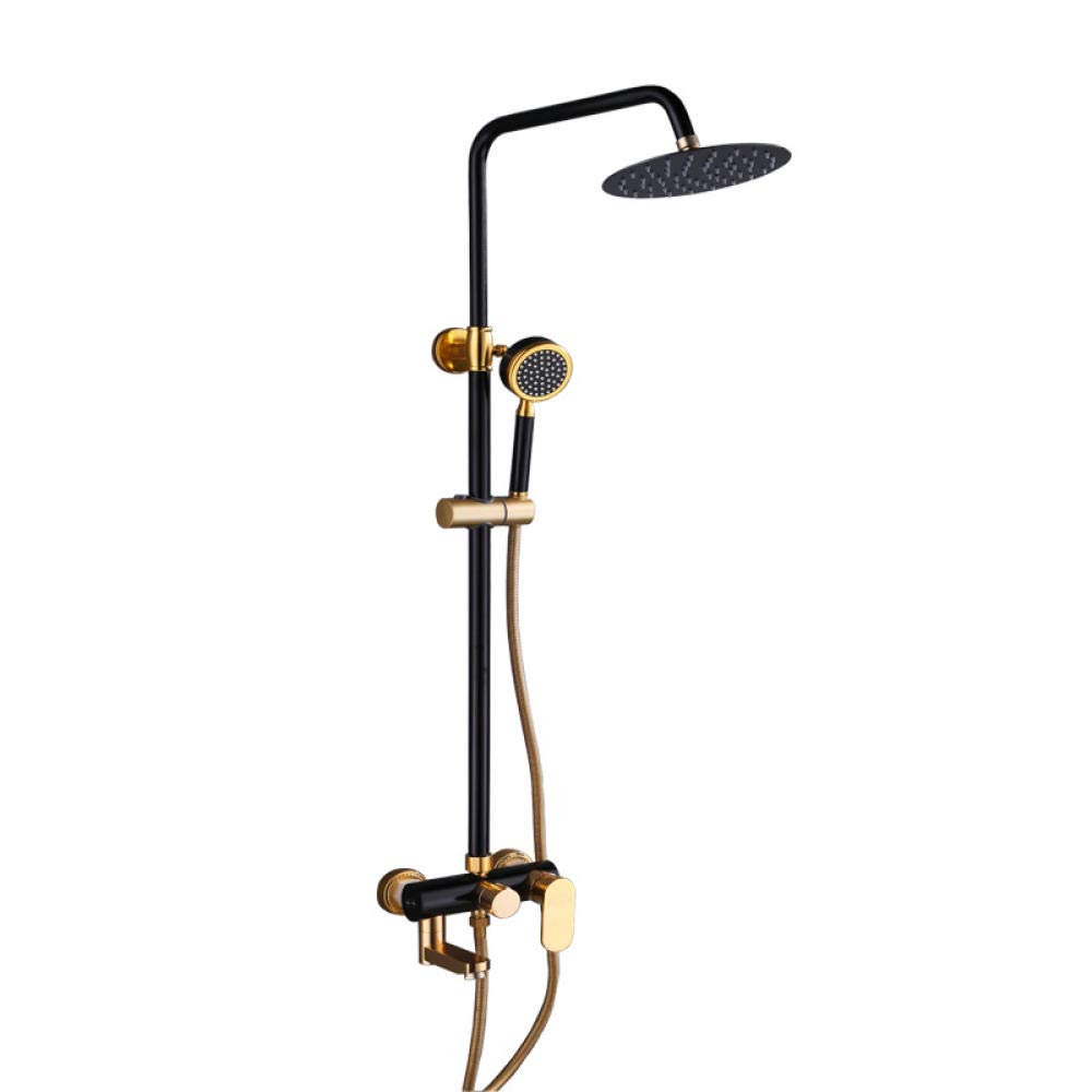 Douche à Effet Pluie et Robinet de Baignoire pour un Spa à la Maison