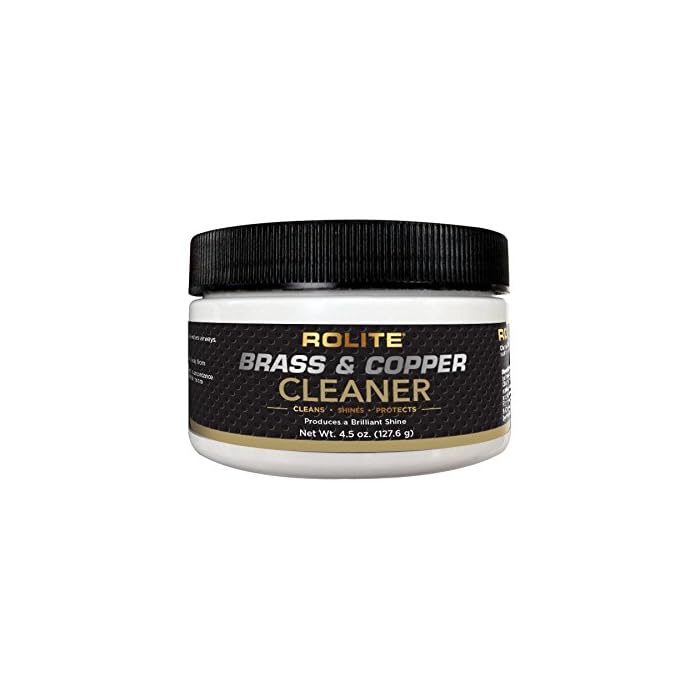 Buy Rolite Brass & Copper Cleaner (4.5oz) Instant Cleaning & Tarnish