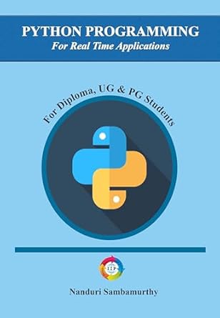 Buy Python Programming for Real Time Applications Book Online at Low ...