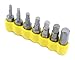 Forney 70850 Hex Bit Set, SAE, 7-Piece