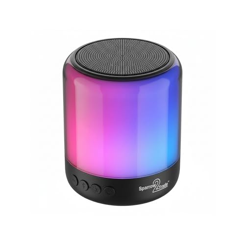 Aura-Sync Surround TWS/RGB-Color Speaker, Small, Brown